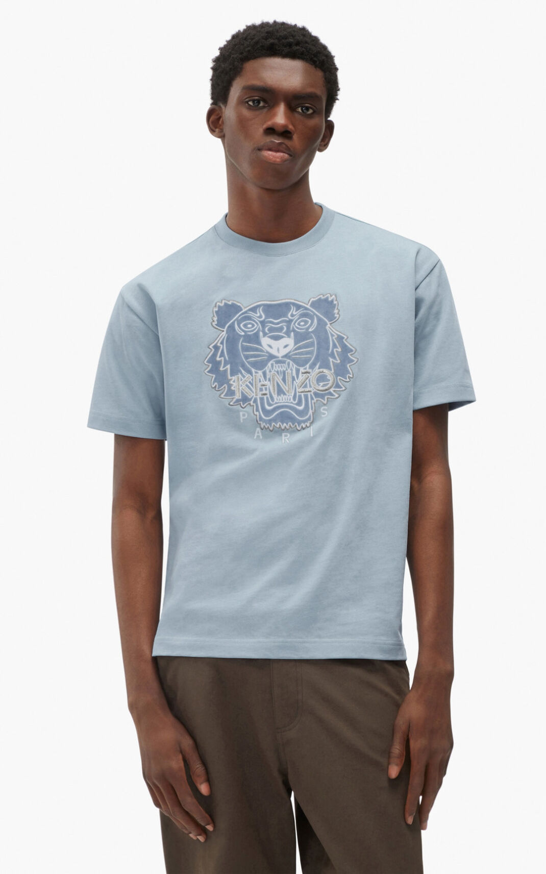 Kenzo The Vinter Capsule Tiger T-shirts Herre - Grå DK-749251